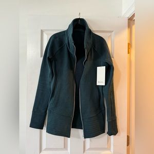 Scuba Oversized Funnel-Neck Full Zip
